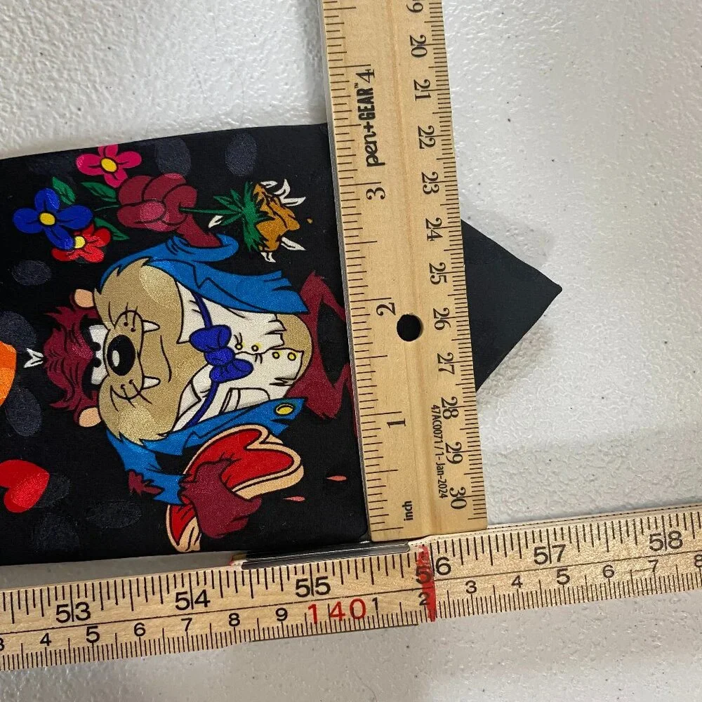 Vintage Looney Tunes Silk Nostalgia Taz Daffy Tweety Necktie Tie Mens‎ 57